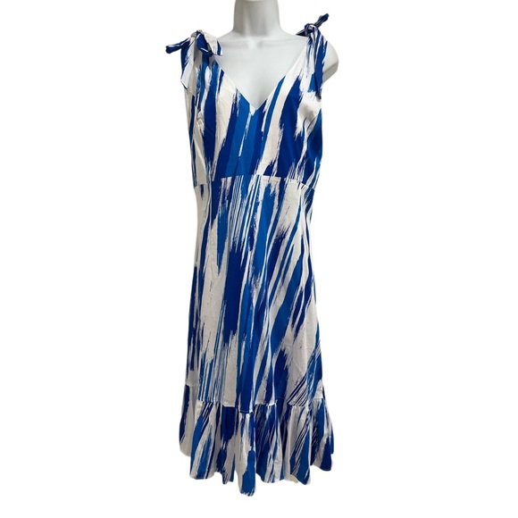 NWT NY& Co blue and white sleeveless sundress size XXL - Picture 3 of 12